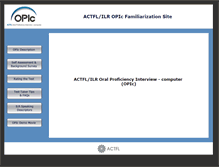 Tablet Screenshot of fam.actfltesting.org